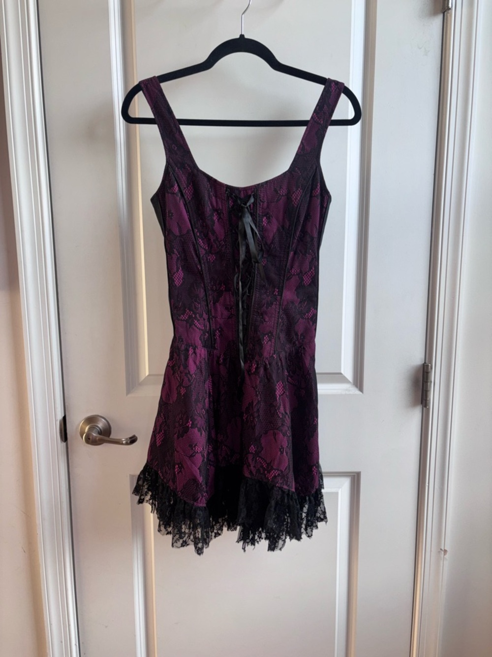 Vintage Tripp NYC Lace Corset Mini Dress – Small - Picture 2 of 5
